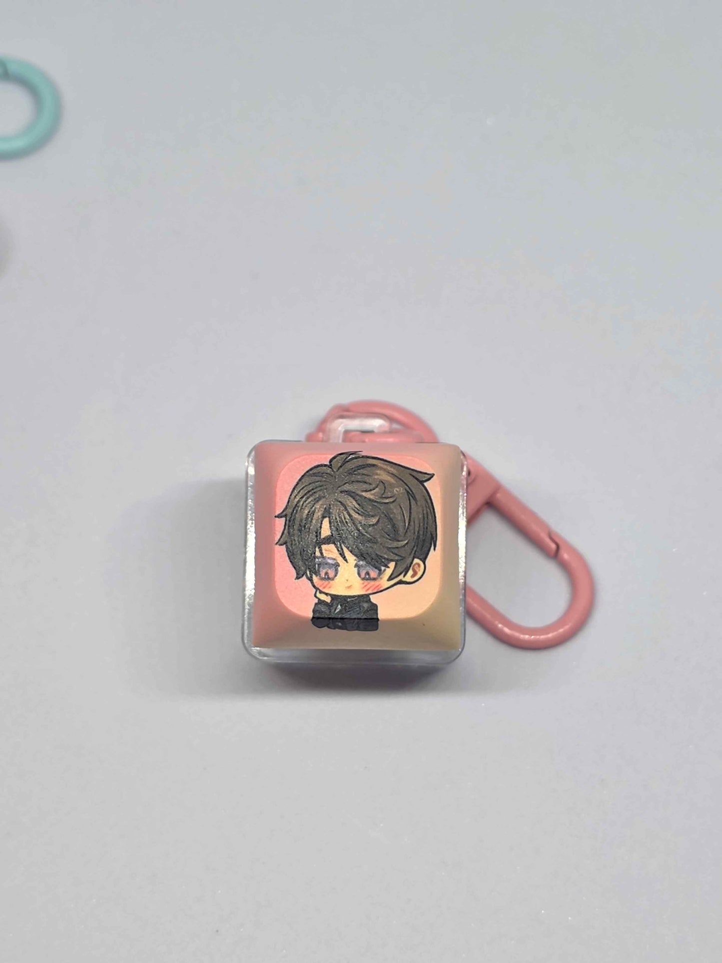 Caleb Light-Up Clicky Keychain