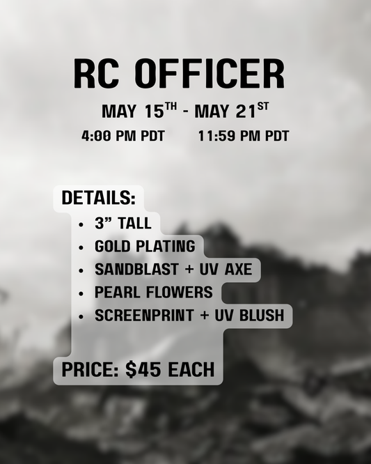 RC Officer Enamel Pin - **PREORDER**