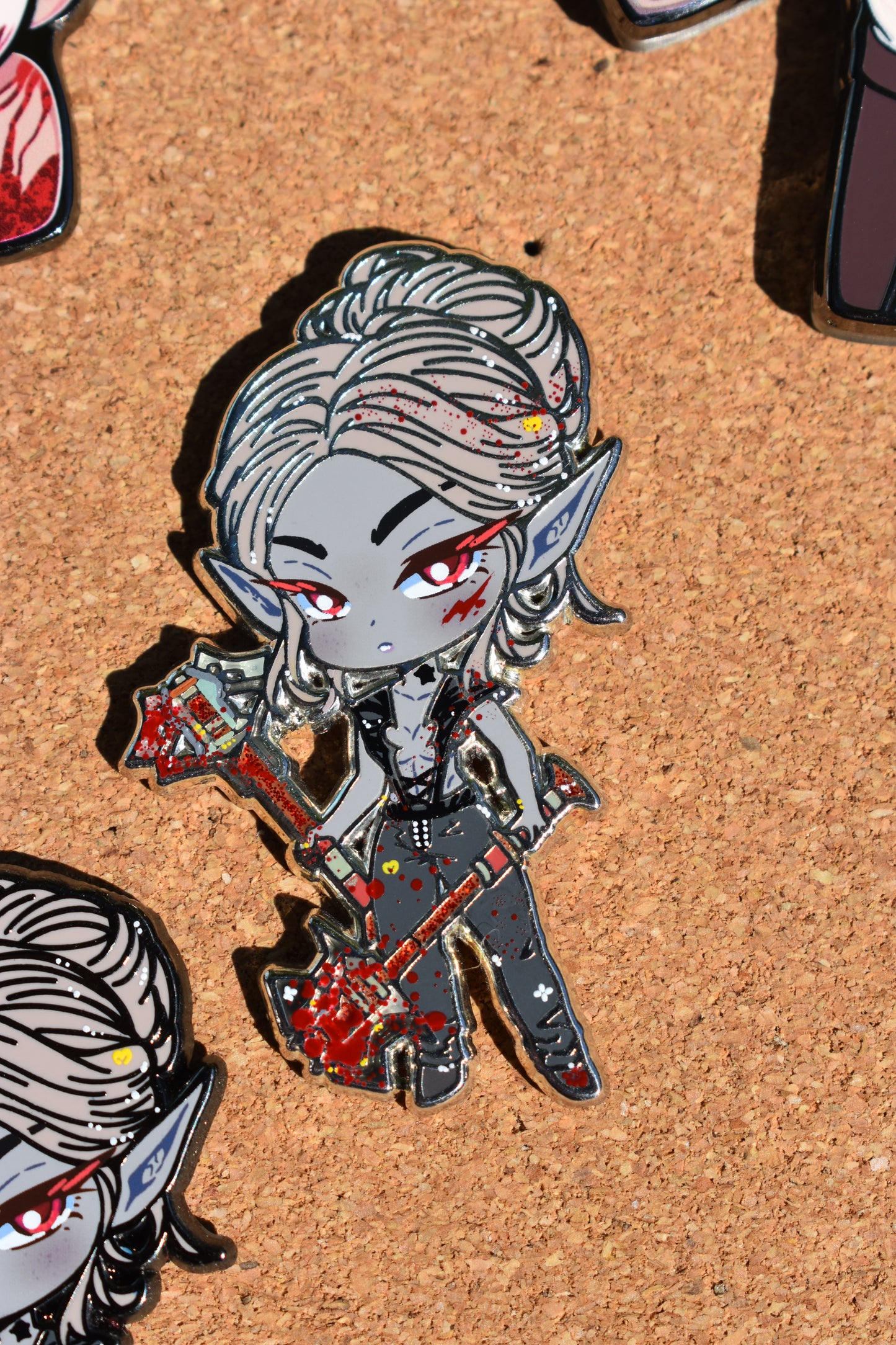 The Absolute's Drow Enamel Pin