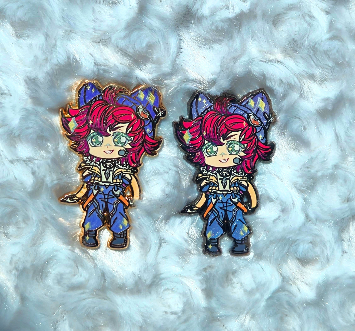 Heart Band Boi Enamel Pin
