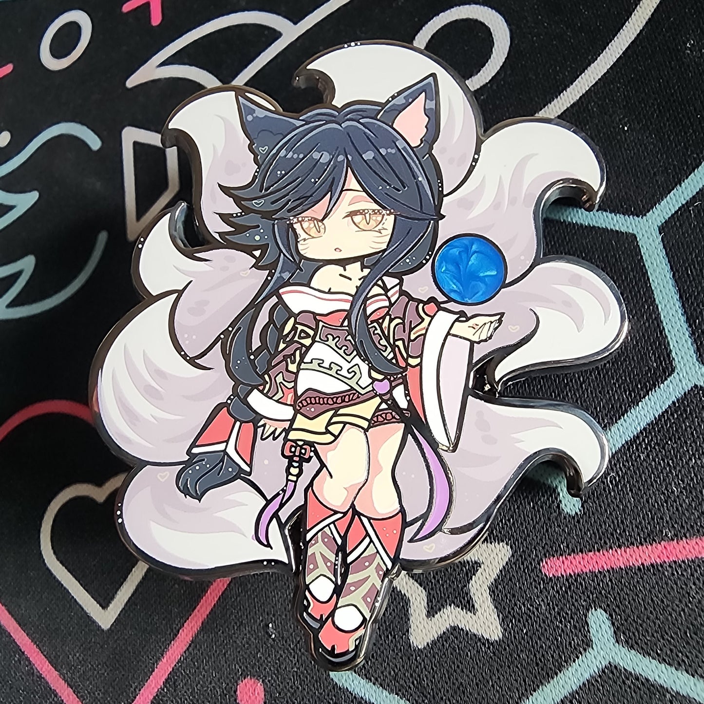 FoxGirl Enamel Pin