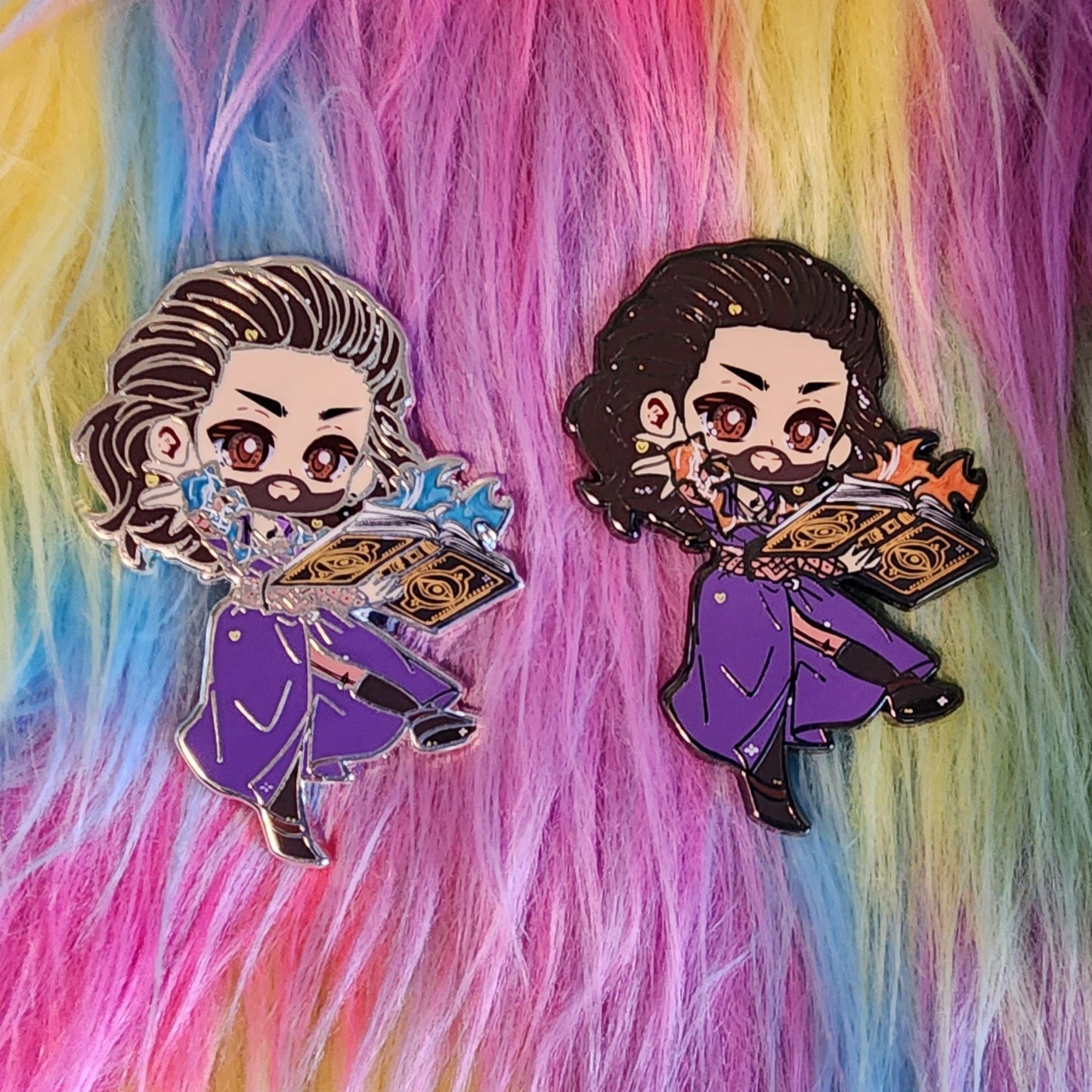 Starving Wizard Enamel Pins