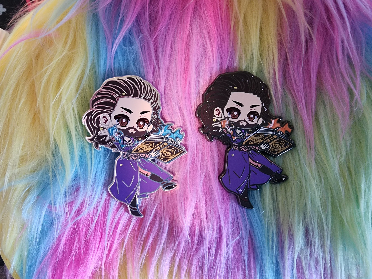 Starving Wizard Enamel Pins