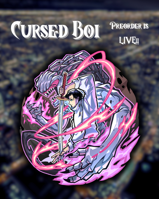 Cursed Boi Enamel Pin - **PREORDER**