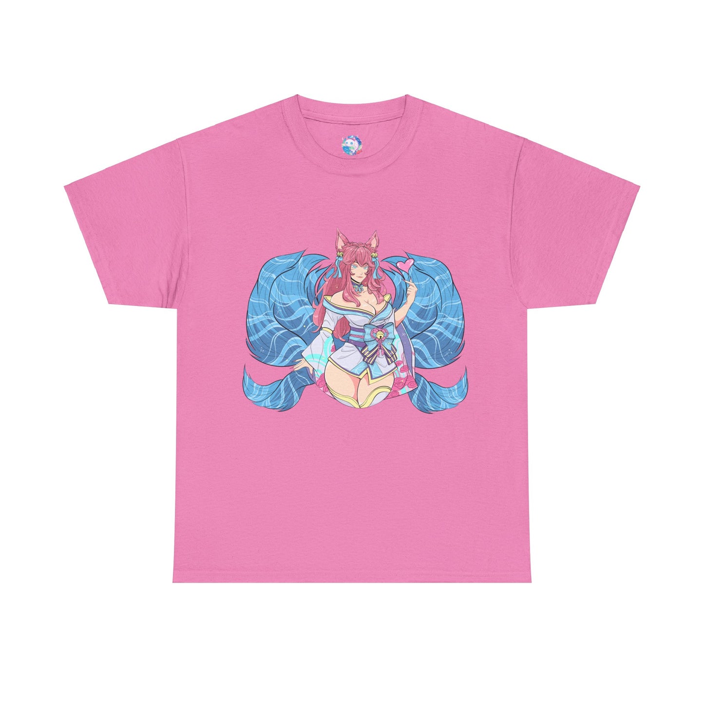 FoxGirl SpiritBloom Unisex Heavy Cotton Tee