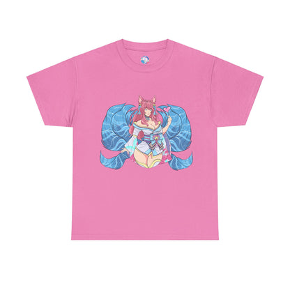 FoxGirl SpiritBloom Unisex Heavy Cotton Tee