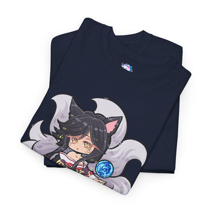 Chibi FoxGirl Unisex Heavy Cotton Tee