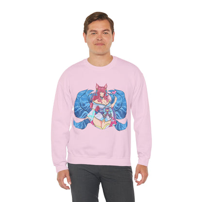 SpiritBloom FoxGirl Unisex Heavy Blend™ Crewneck Sweatshirt