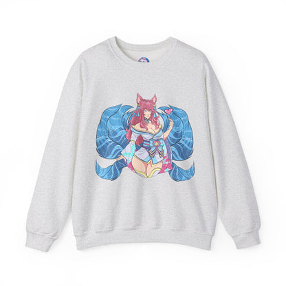 SpiritBloom FoxGirl Unisex Heavy Blend™ Crewneck Sweatshirt