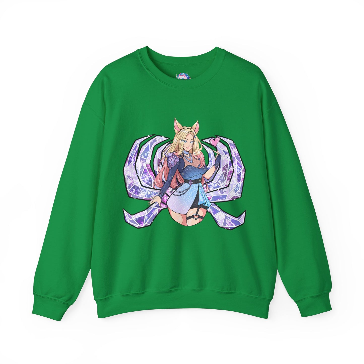 All Out FoxGirl Unisex Heavy Blend™ Crewneck Sweatshirt