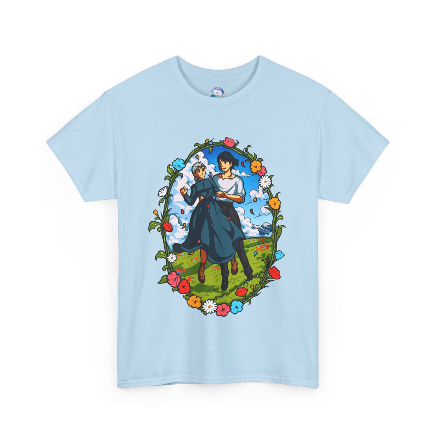 The Howl and Sophie Unisex Heavy Cotton Tee