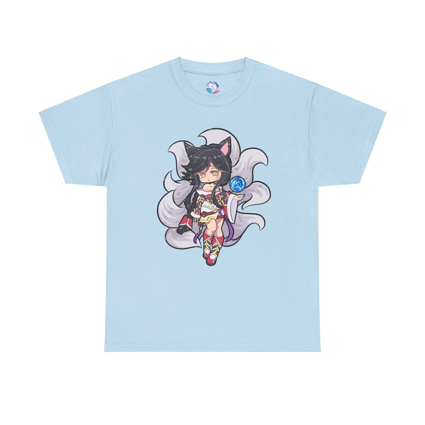 Chibi FoxGirl Unisex Heavy Cotton Tee