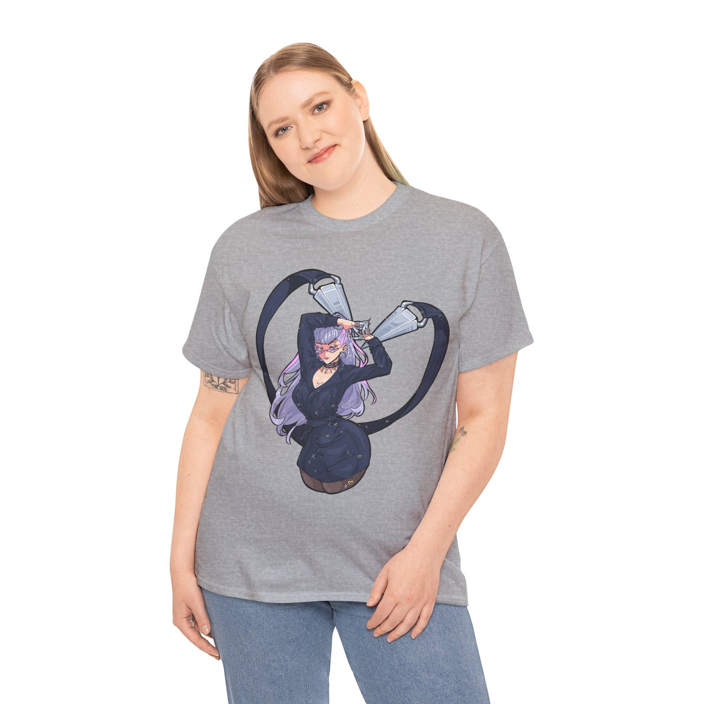 Demonic Baddie Unisex Heavy Cotton Tee