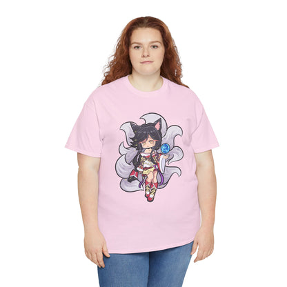 Chibi FoxGirl Unisex Heavy Cotton Tee