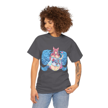 FoxGirl SpiritBloom Unisex Heavy Cotton Tee