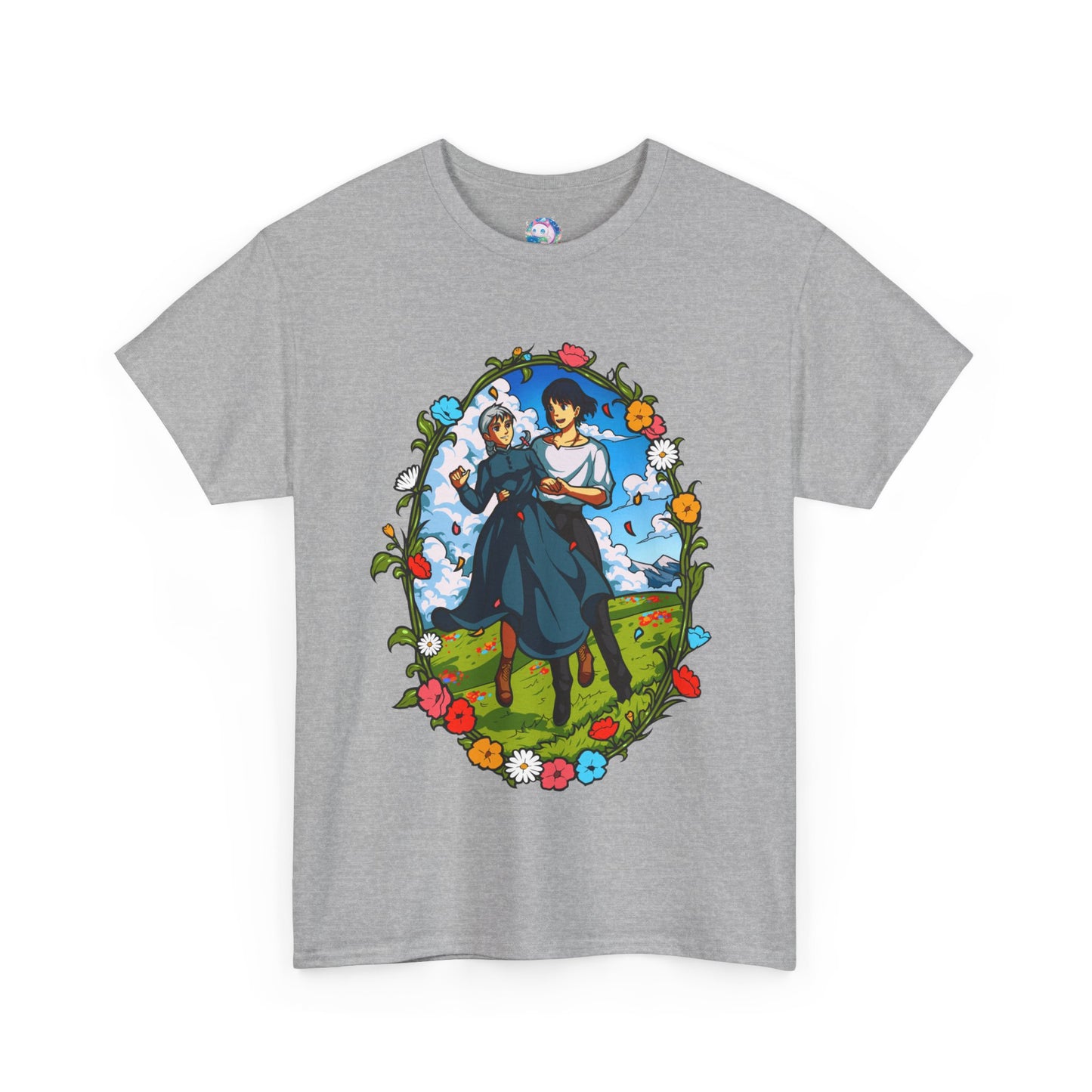 The Howl and Sophie Unisex Heavy Cotton Tee