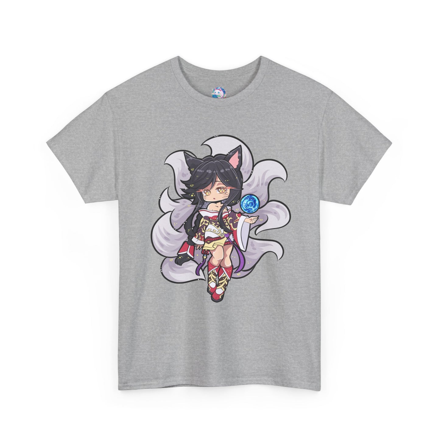 Chibi FoxGirl Unisex Heavy Cotton Tee