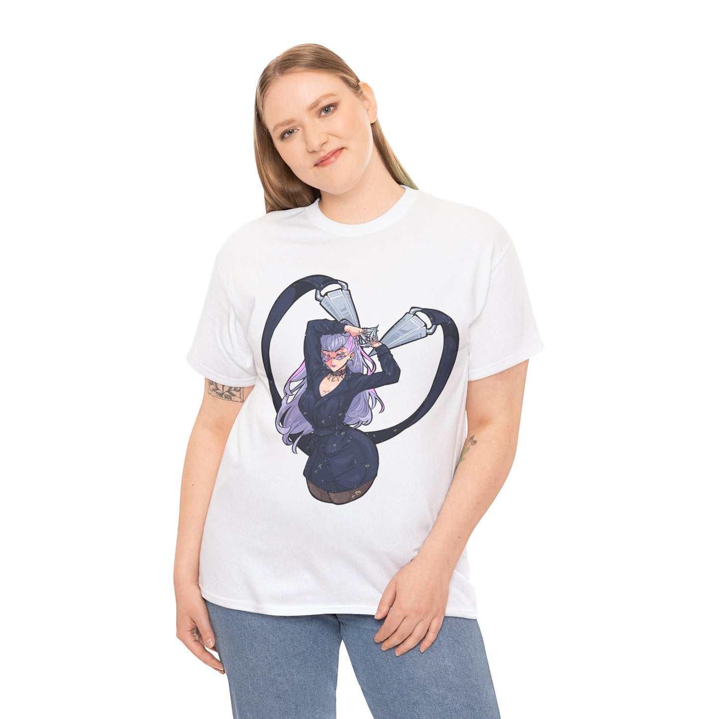 Demonic Baddie Unisex Heavy Cotton Tee