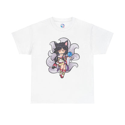 Chibi FoxGirl Unisex Heavy Cotton Tee