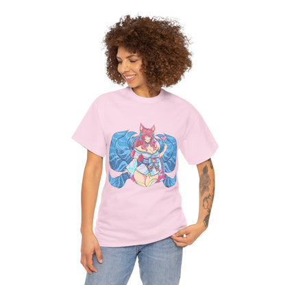 FoxGirl SpiritBloom Unisex Heavy Cotton Tee