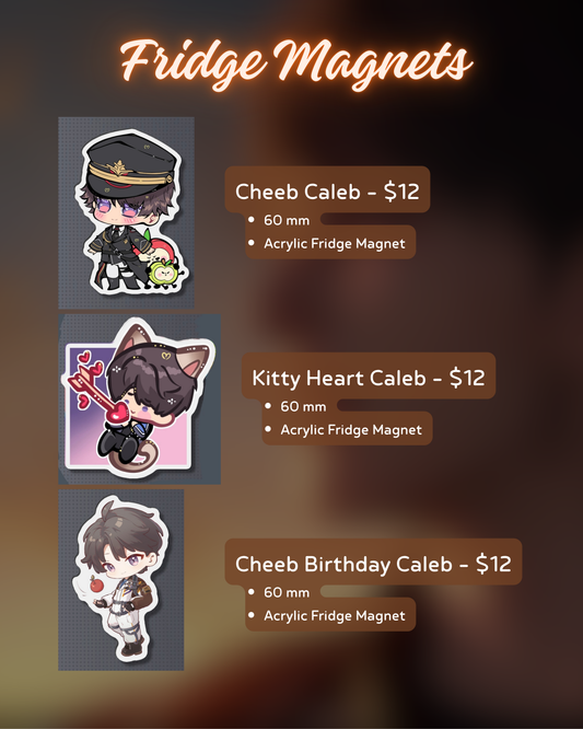 Caleb Magnets - **PREORDER**