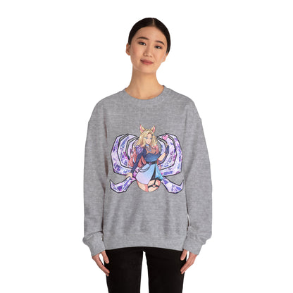 All Out FoxGirl Unisex Heavy Blend™ Crewneck Sweatshirt