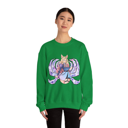 All Out FoxGirl Unisex Heavy Blend™ Crewneck Sweatshirt