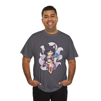 Chibi FoxGirl Unisex Heavy Cotton Tee