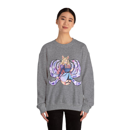 All Out FoxGirl Unisex Heavy Blend™ Crewneck Sweatshirt