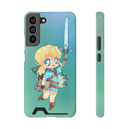 The Knight Phone Case With Card Holder