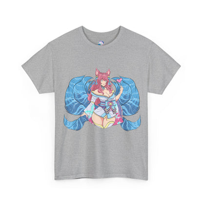 FoxGirl SpiritBloom Unisex Heavy Cotton Tee