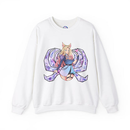 All Out FoxGirl Unisex Heavy Blend™ Crewneck Sweatshirt