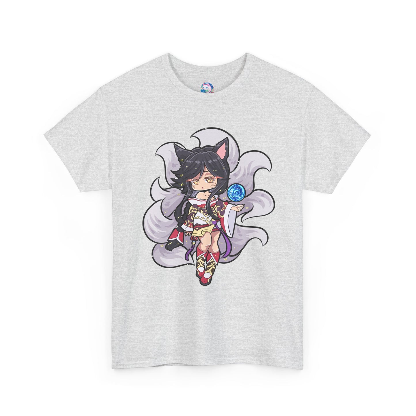 Chibi FoxGirl Unisex Heavy Cotton Tee