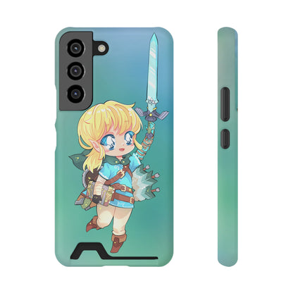 The Knight Phone Case With Card Holder