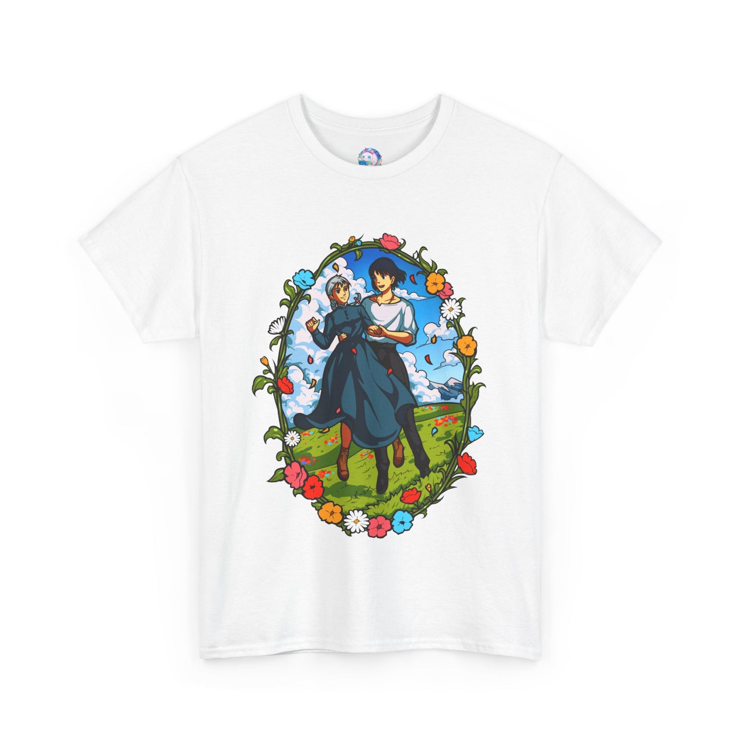 The Howl and Sophie Unisex Heavy Cotton Tee