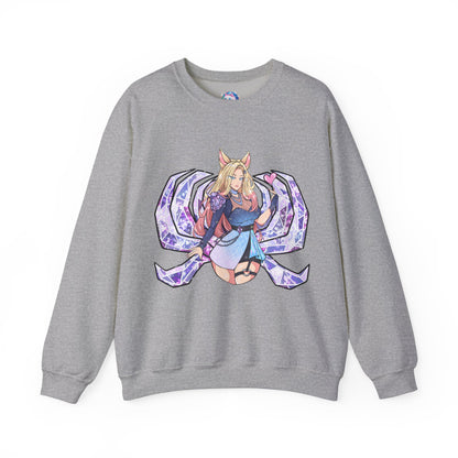 All Out FoxGirl Unisex Heavy Blend™ Crewneck Sweatshirt