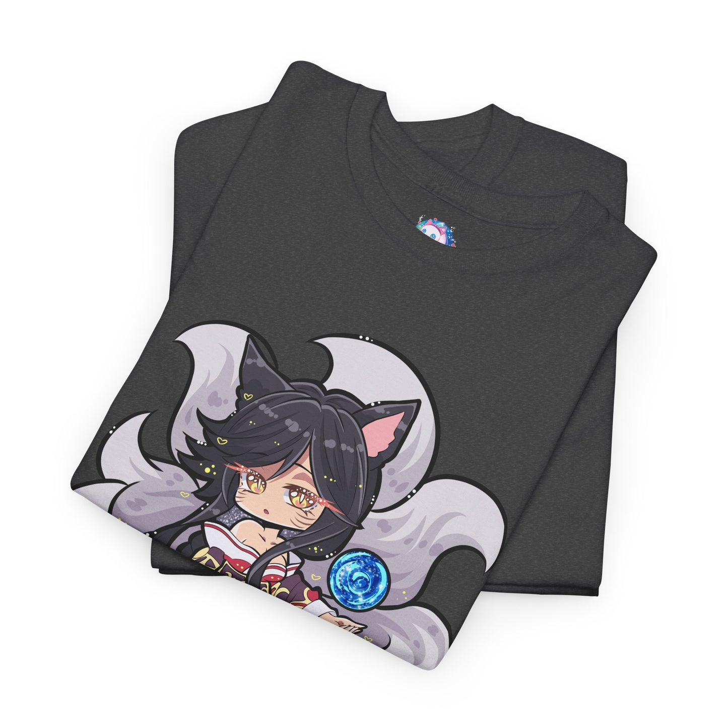 Chibi FoxGirl Unisex Heavy Cotton Tee