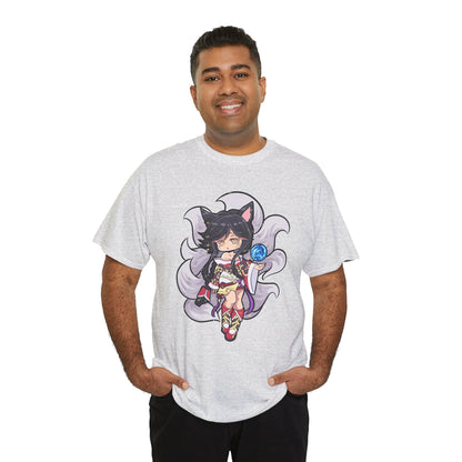 Chibi FoxGirl Unisex Heavy Cotton Tee