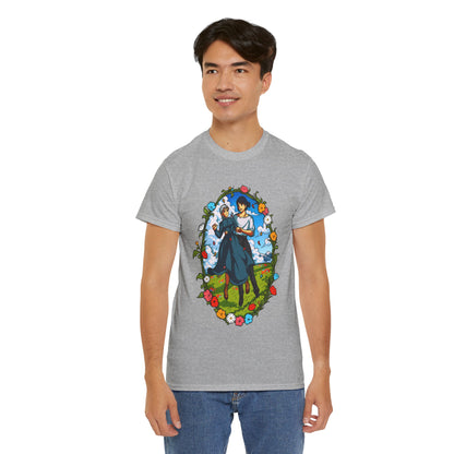 The Howl and Sophie Unisex Heavy Cotton Tee