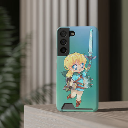 The Knight Phone Case With Card Holder