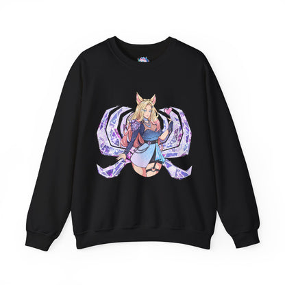 All Out FoxGirl Unisex Heavy Blend™ Crewneck Sweatshirt