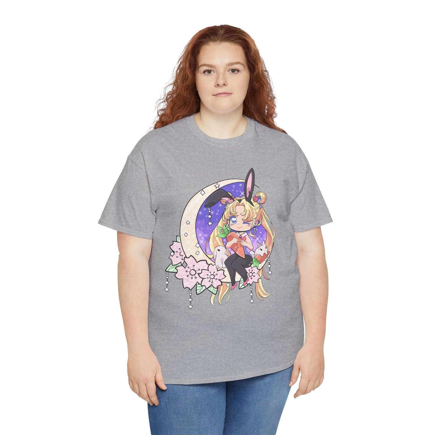 MoonBunnyGirl Unisex Heavy Cotton Tee