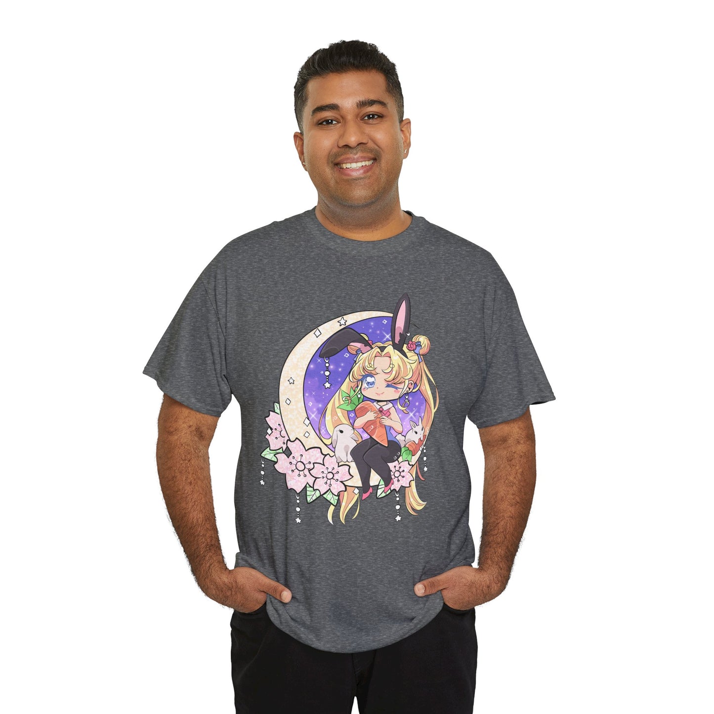 MoonBunnyGirl Unisex Heavy Cotton Tee