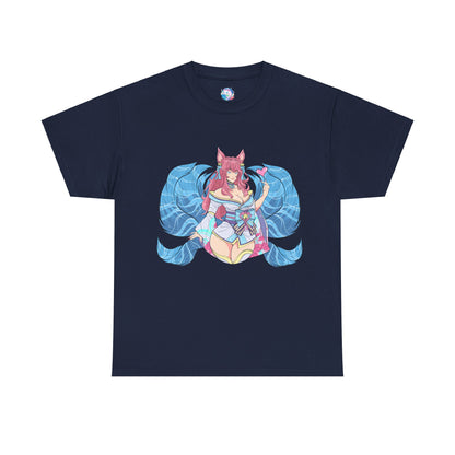 FoxGirl SpiritBloom Unisex Heavy Cotton Tee