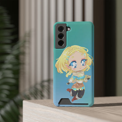 The Princess Phone Case With Card Holder