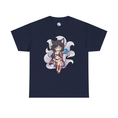 Chibi FoxGirl Unisex Heavy Cotton Tee