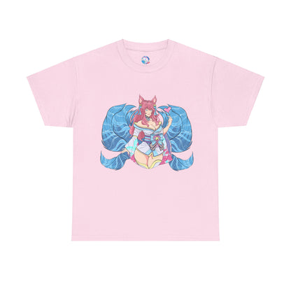 FoxGirl SpiritBloom Unisex Heavy Cotton Tee