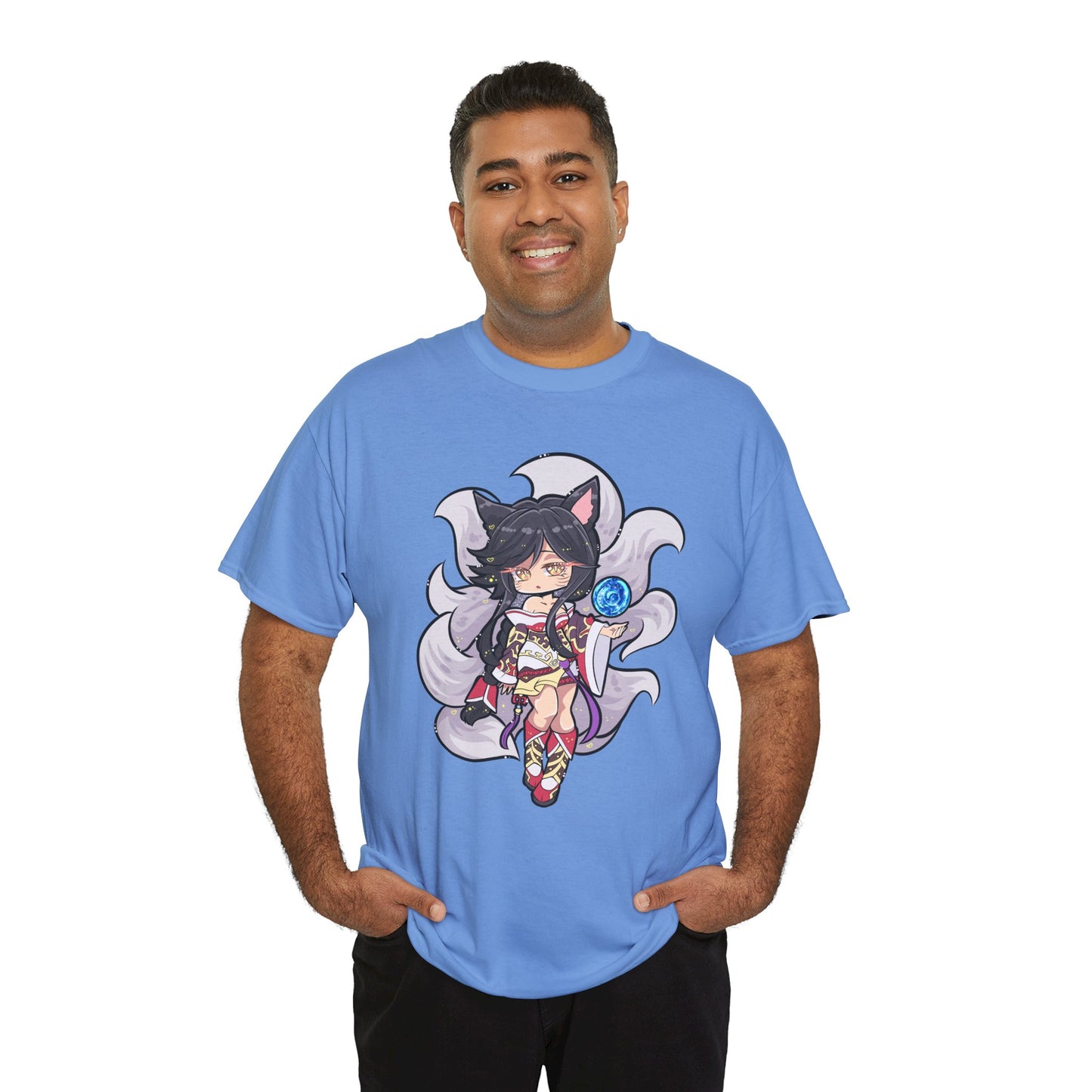 Chibi FoxGirl Unisex Heavy Cotton Tee