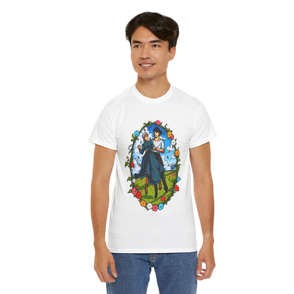 The Howl and Sophie Unisex Heavy Cotton Tee