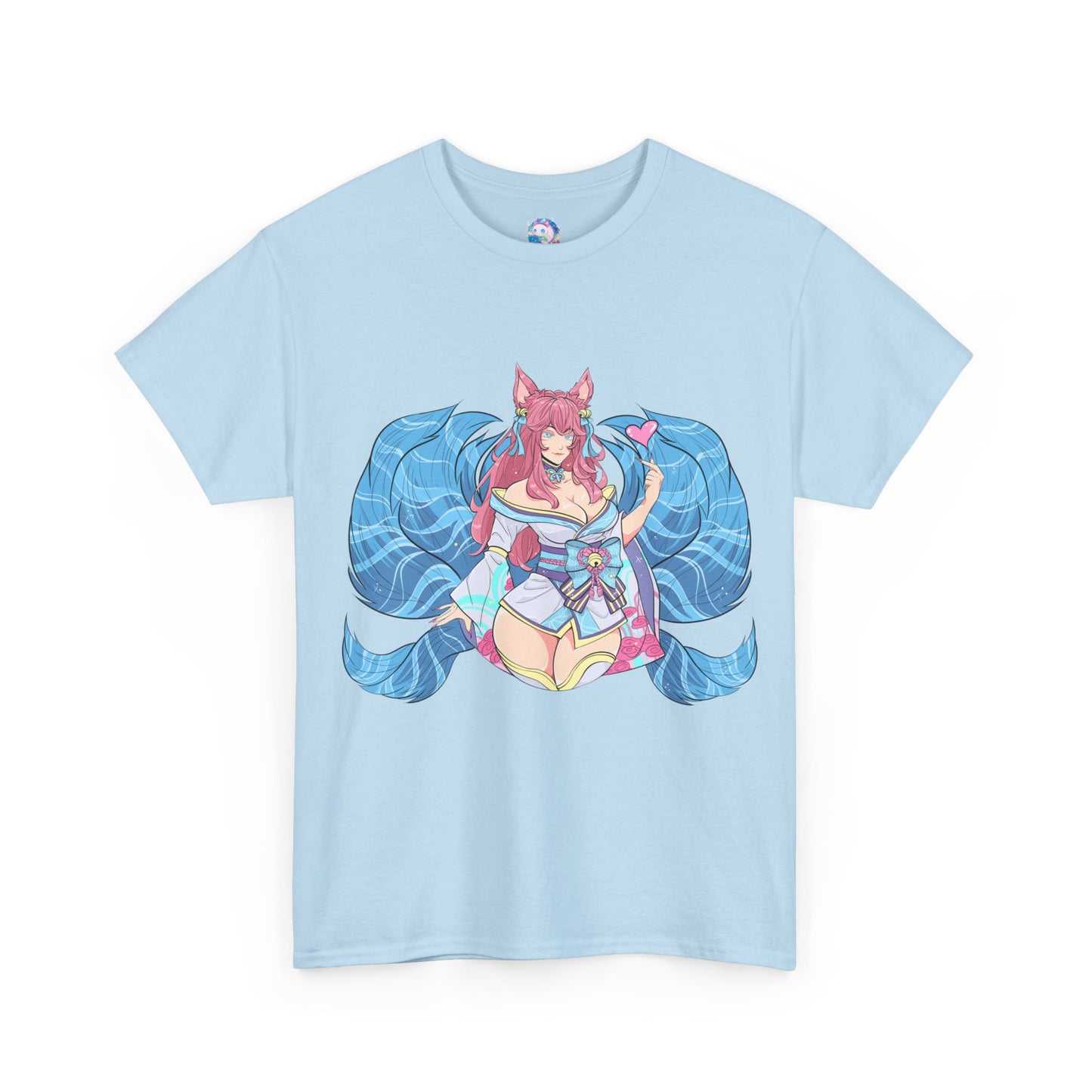 FoxGirl SpiritBloom Unisex Heavy Cotton Tee